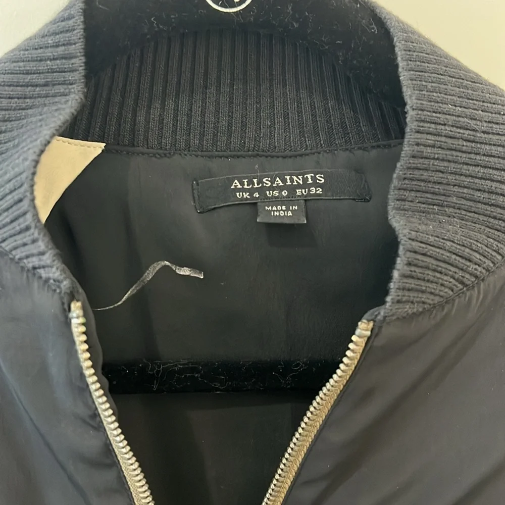 All Saints embroidered bomber - Picture 3 of 4